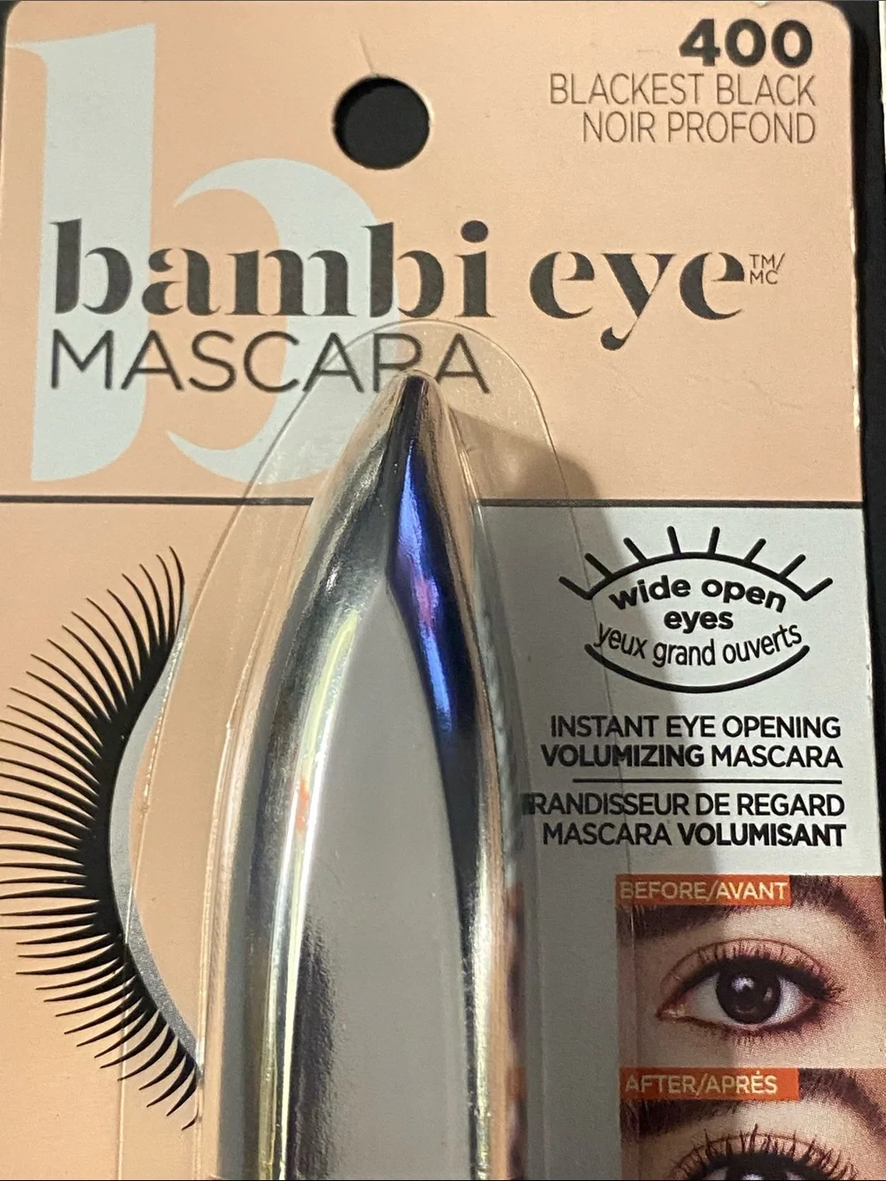 2 Different Formulas of L'Oréal Paris Bambi Eye Mascara In Shade Blackest Black